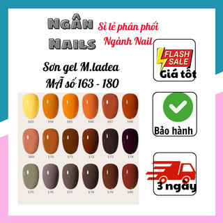 Sơn gel mladea 8,3ml mã 163-180