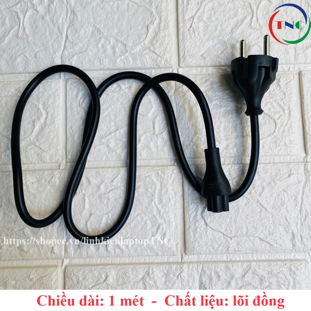 Dây nguồn cho sạc Laptop ASUS dài 1 mét hàng chất lượng zin mới