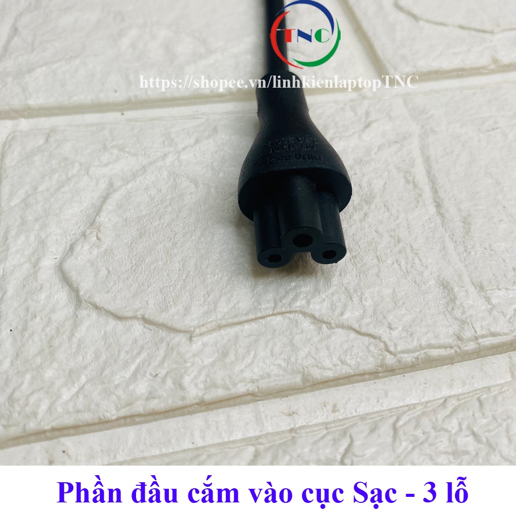 Dây nguồn cho sạc Laptop ASUS dài 1 mét hàng chất lượng zin mới