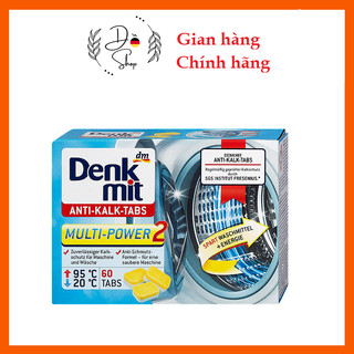 Viên tẩy lồng giặt Denkmit HÀNG CHUẨN ĐỨC (60v - 255k)