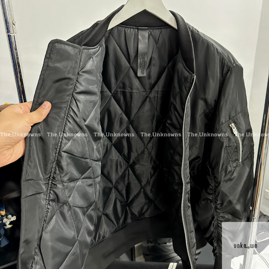 👑 👑-Áo Khoác Bomber Chrom Heart Black FW21,Áo Jacket CH logo unisex cao cấp