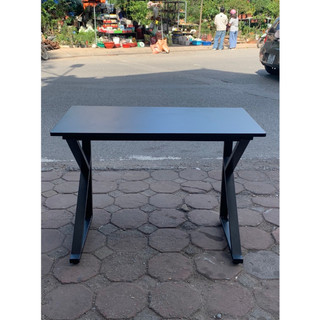 Bàn làm việc chân sắt chữ K mặt gỗ công nghiệp
