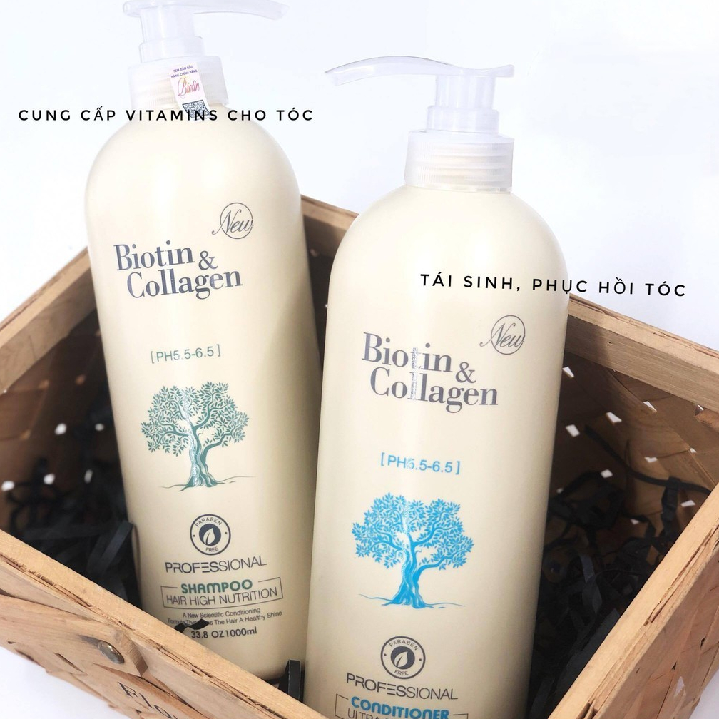 CẶP DẦU GỘI XẢ BIOTIN & COLLAGEN VOUDIOTY CHÍNH HÃNG | SIÊU MƯỢT & PHỤC HỒI TÓC, GÀU 500ML - 1000ML