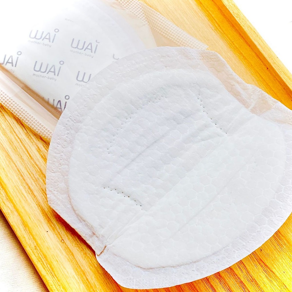 Miếng lót thấm sữa WAI siêu thấm chống tràn, túi 100 miếng