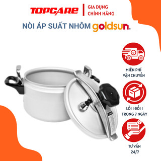 Nồi áp suất nhôm Goldsun GPC1930, nồi hầm đáy từ đa năng dung tích 4L,5L,7L,9L,11L