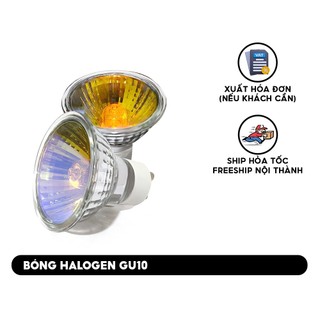 Bóng đèn halogen gu10 35w,50w - đui đèn halogen gu10 - dây chỉnh sáng - phụ kiện thay thế cho đèn đốt nến thơm