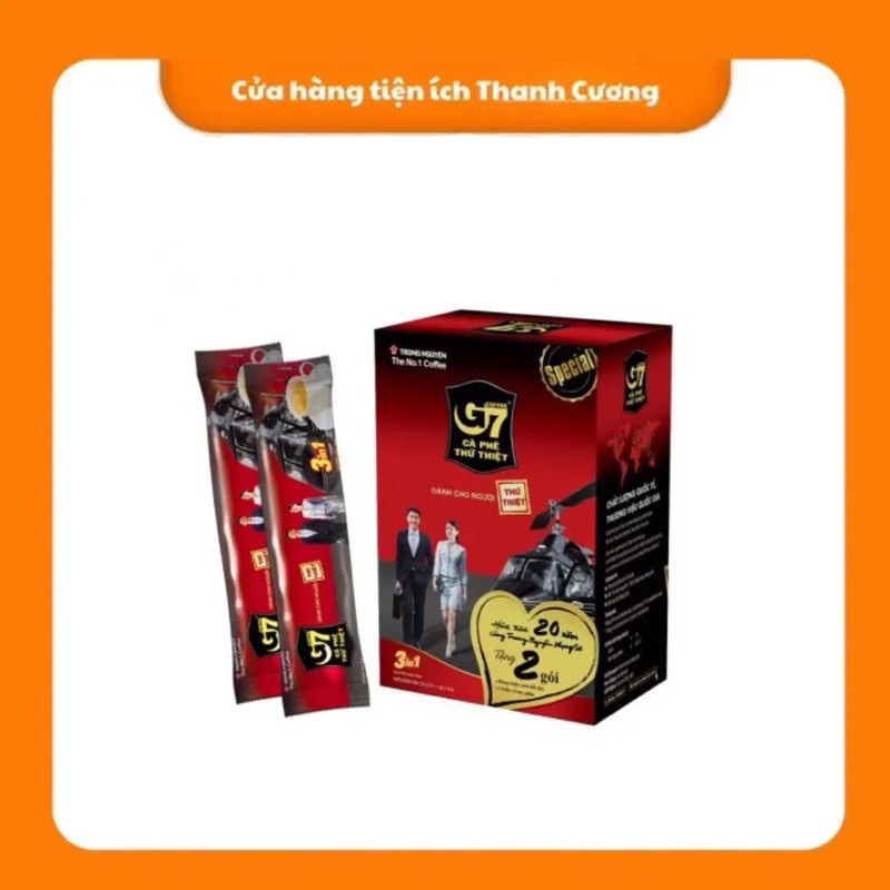 Cà phê Trung Nguyên G7 3 in 1 (hộp 18gói x 16g)