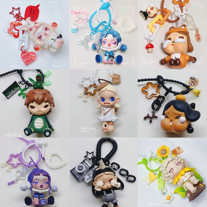 Móc khoá arttoys handmade