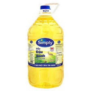 Dầu đậu nành nguyên chất simple 5lít pol mart