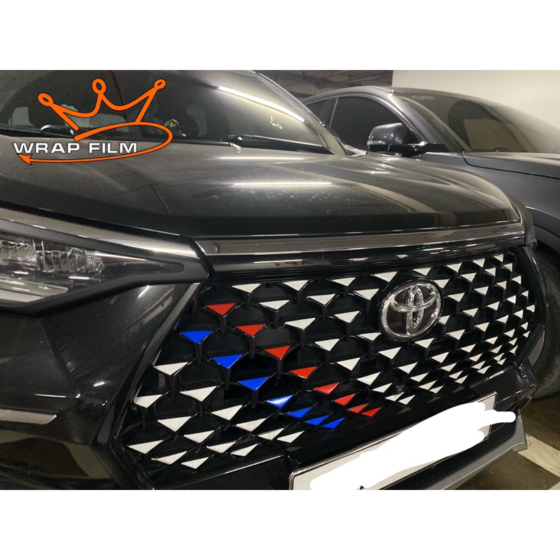 Decal dán mặt calang Veloz