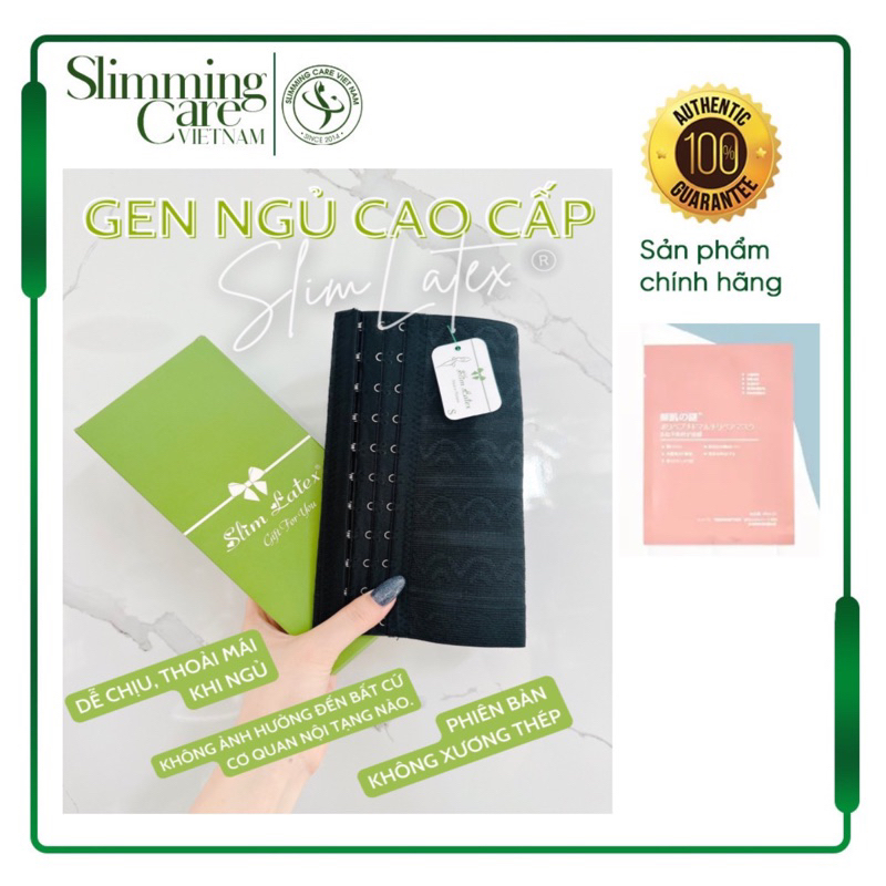 GEN NGỦ SLIMLATEX - Gen không xương, thun dệt nguyên tấm cao cấp