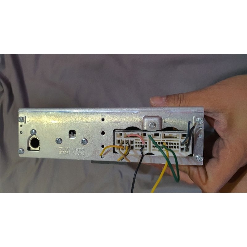 Máy phát nhạc liền Amply xe KIA HYUNDAI. Tính năng. aux usb radio.