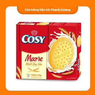 Bánh quy sữa COSY Marie hộp 336g (14 gói )
