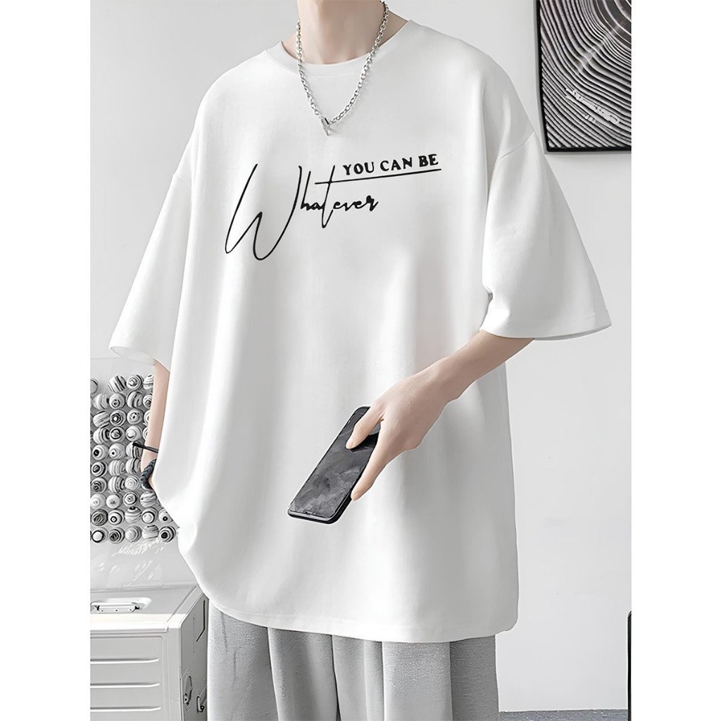 Áo thun nam nữ đen trắng unisex nam nữ form rộng tay lỡ chữ mẫu Mặt Buồn