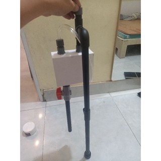 overflow chống tràn chống cạn cho bể cá.phiên bản mới . mặt hút xoay + .có van mồi nước đơn giản