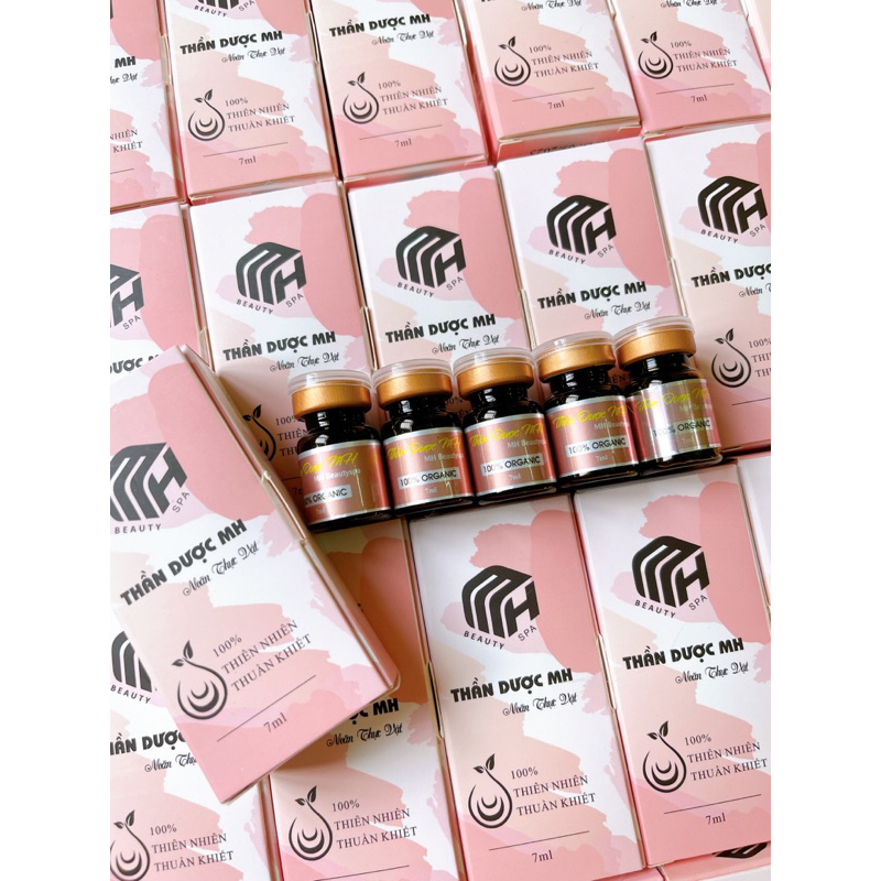 [CHÍNH HÃNG] Noãn thực vật MH Beauty Spa, Thần dược MH, 7ml serum giảm mụn, dưỡng phục hồi da, làm dịu da