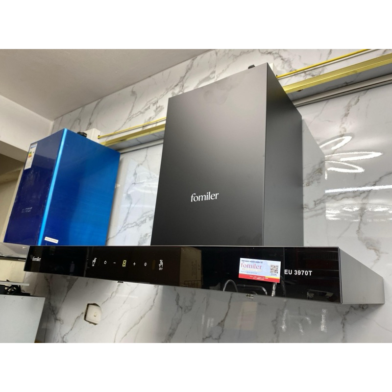 Máy hút mùi Fomiler EU 3970T Điều khiển cảm ứng vẫy tay, Công suất hút siêu mạnh