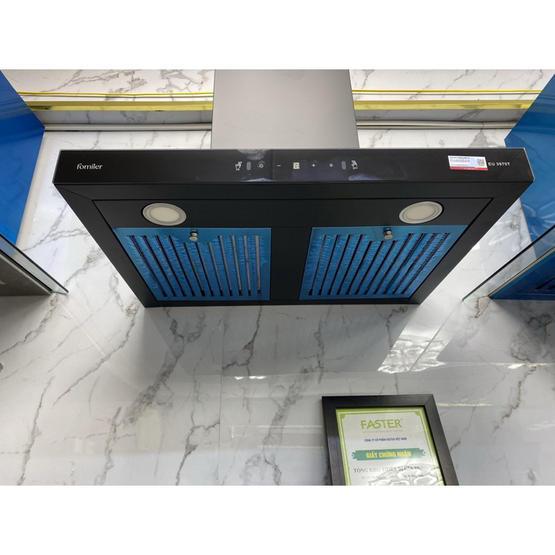 Máy hút mùi Fomiler EU 3970T Điều khiển cảm ứng vẫy tay, Công suất hút siêu mạnh