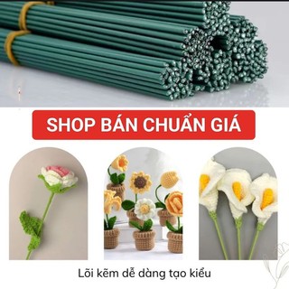 Cành kẽm làm hoa giả , cành kẽm cắm hoa sáp,hoa giấy,hoa nhựa,hoa giấy nhún dài 40cm.