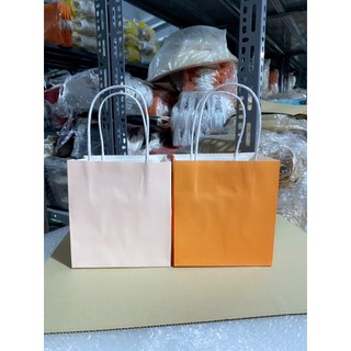 100 cái túi giấy kraft nhật cao 15 cm ngang 14 cm hông 9 cm