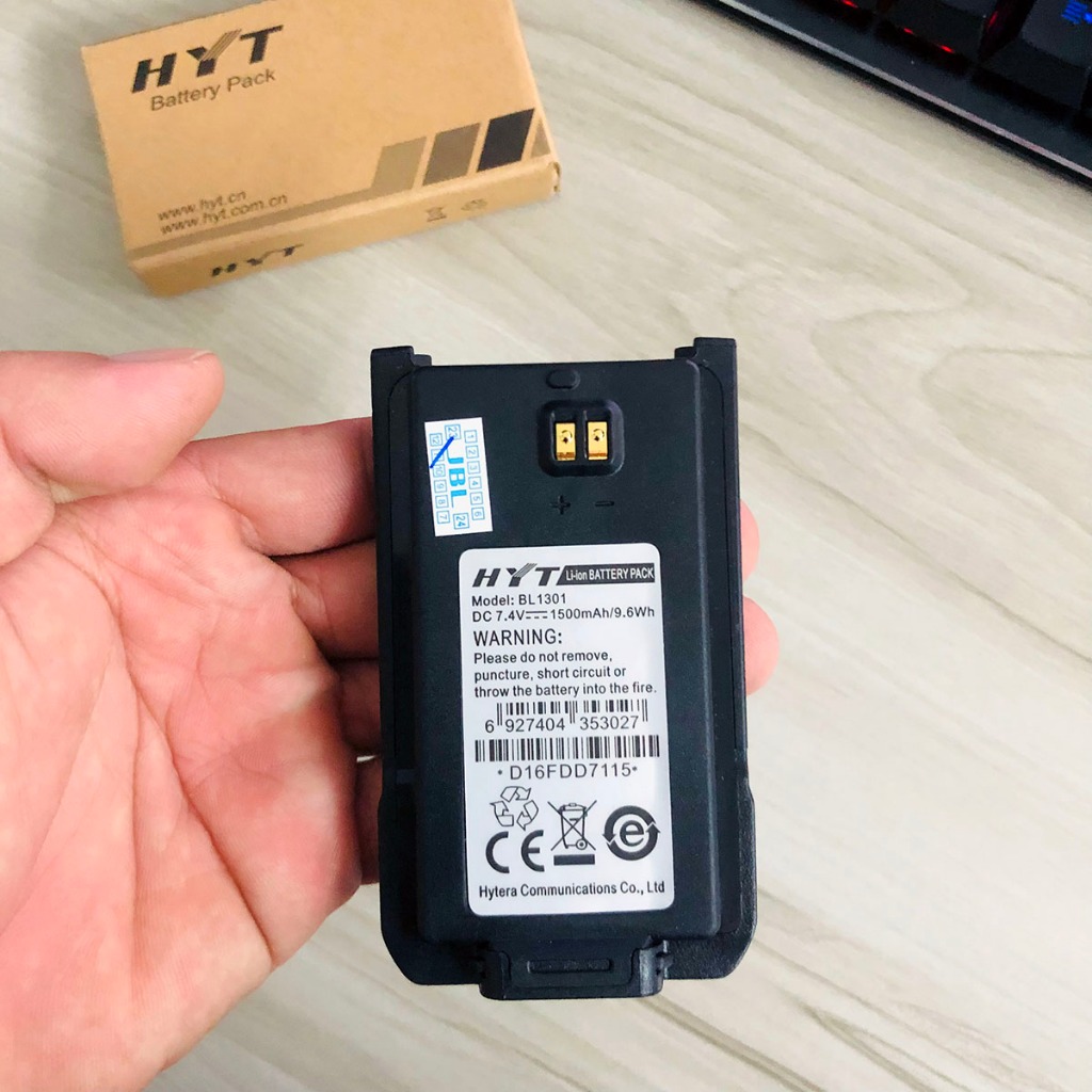 Pin máy bộ đàm HYT TC-508