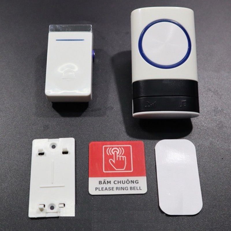 Chuông Cửa Không Dây Cao Cấp Aibont Không Dùng Pin, Chống Nước, Khoảng Cách 300m