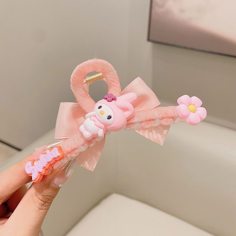Kẹp tóc , dây buộc tóc kuromi / gấu dâu dễ thương