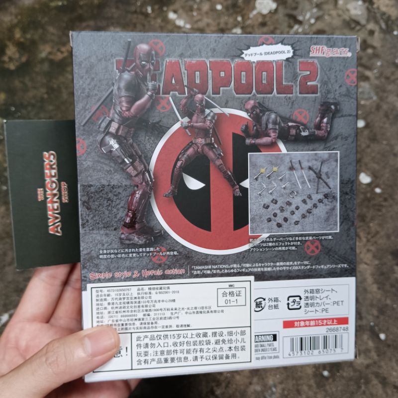 Mô hình Bandai SHF Deadpool 2 có sẵn