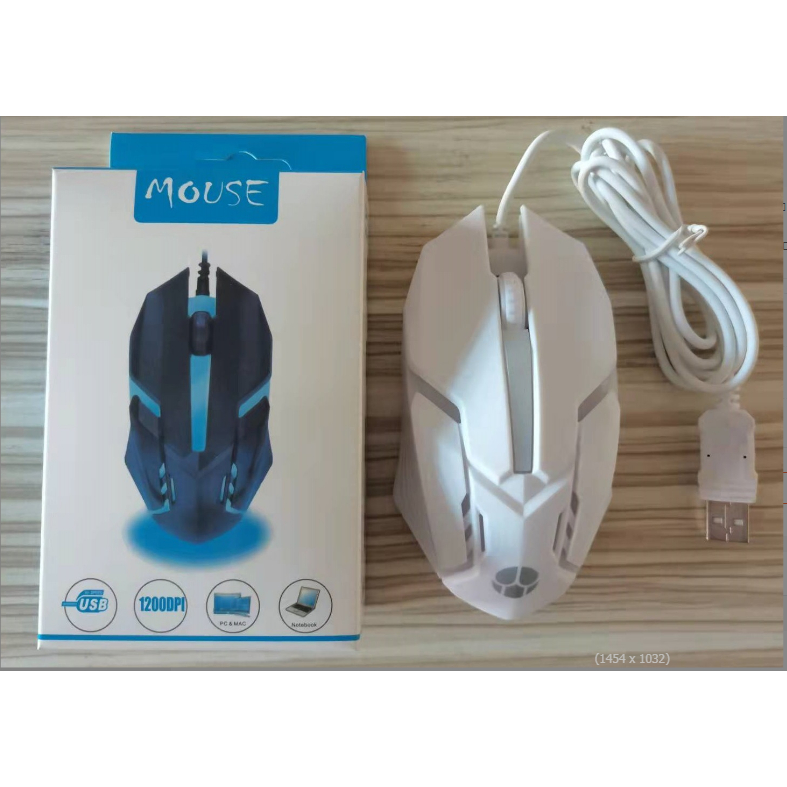Chuột máy tính có dây, đèn led đổi màu cực đẹp, chuột gaming chơi game | BigBuy360 - bigbuy360.vn
