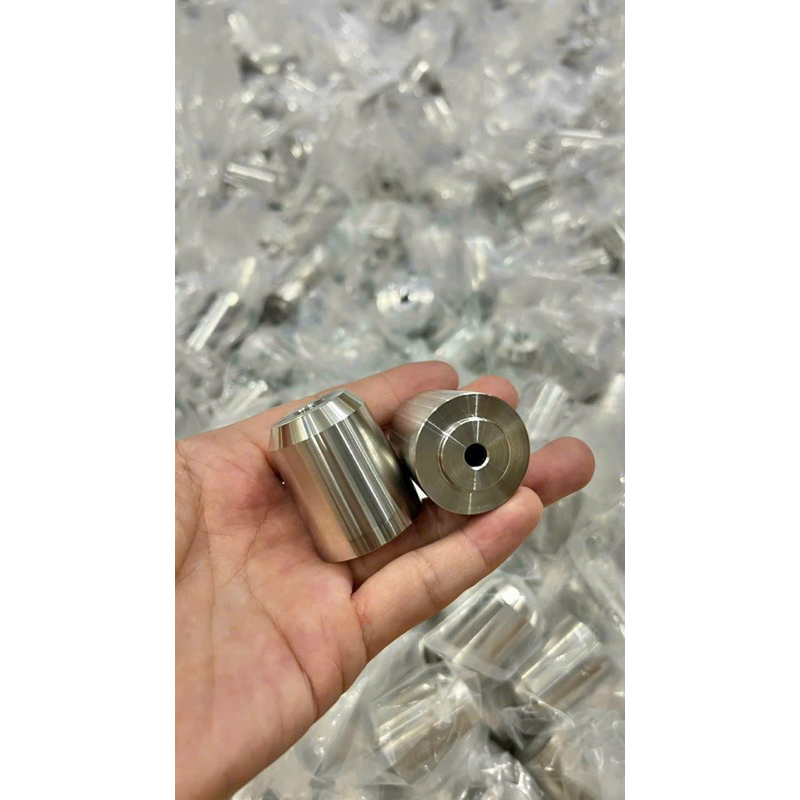 Gù Inox nặng 1KG - Gù + Cốt đóng ghi đông chống rung tay lái