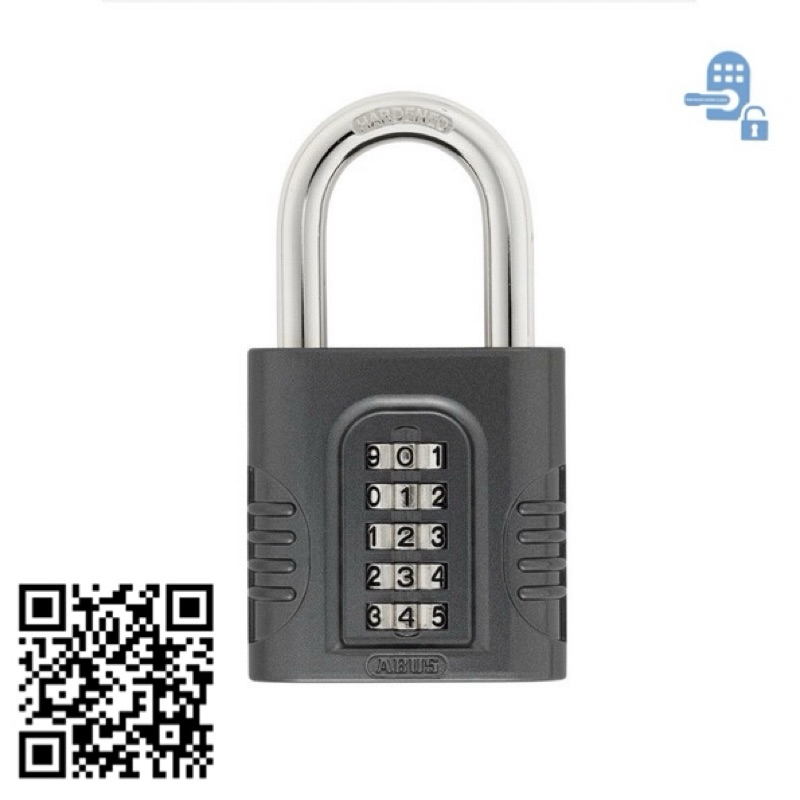 Ổ khoá bấm - khoá móc số ABUS 158/65