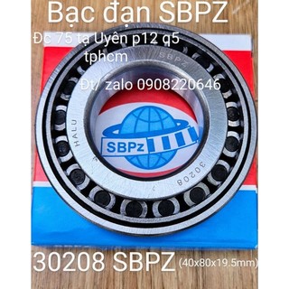Vòng bi bạc đạn côn 30208 sbpz