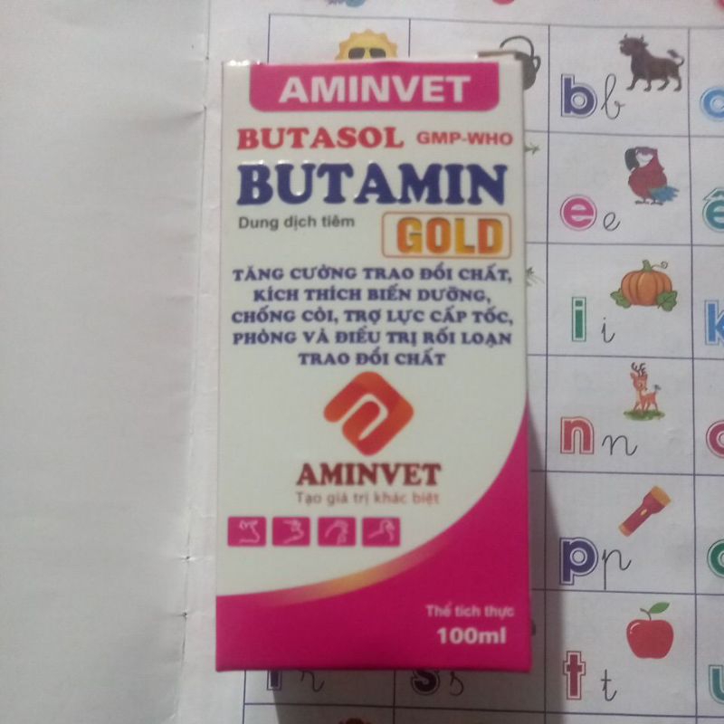 1 lọ 100ml Butamin Gold, butamin gold