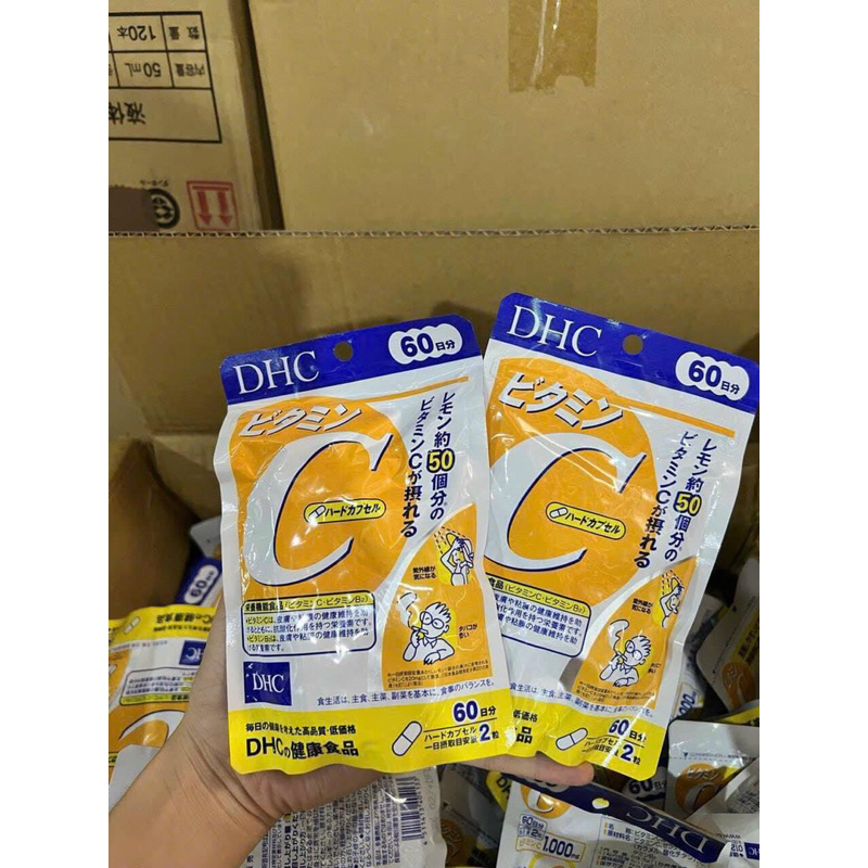 Viên uống bổ sung Vitamin C, Viên uống trắng da D.H.C Nhật Bản
