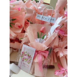 Bó hoa tuy lip) combo 10 bông tuy lip hoặc 10 bó tuy lip