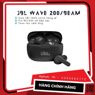  Tai nghe không dây JBL wave 200 tws New chính hãng ✔️ BigDeals VN 