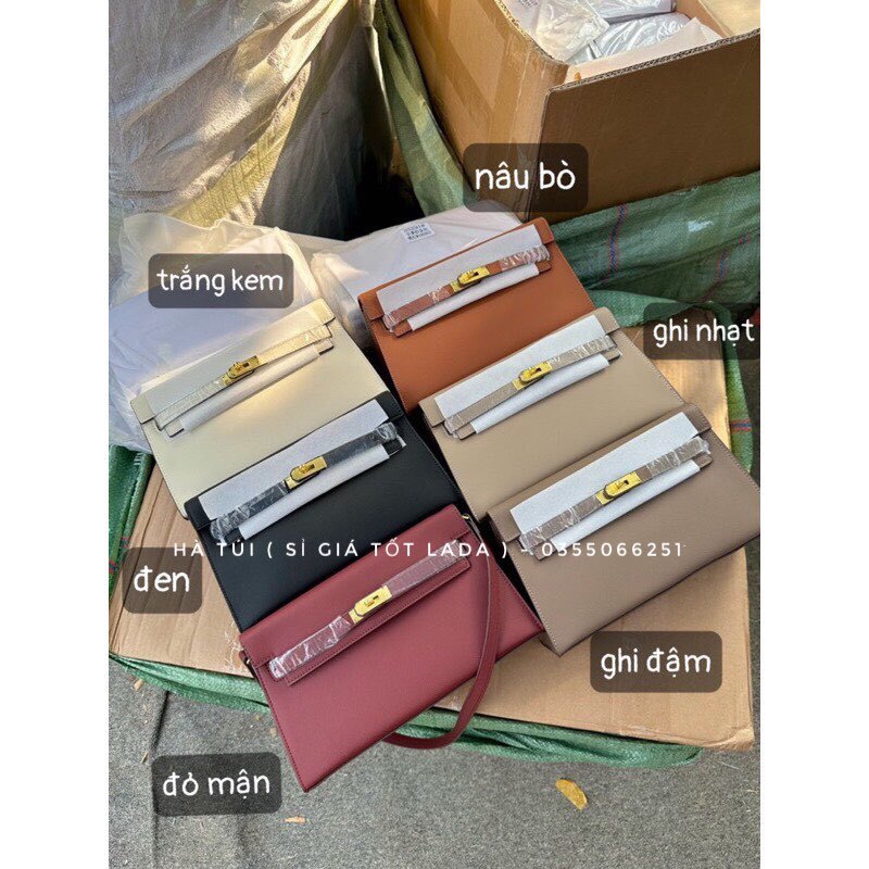 Túi kẹp nách H mờ ngang đeo vai kiểu new