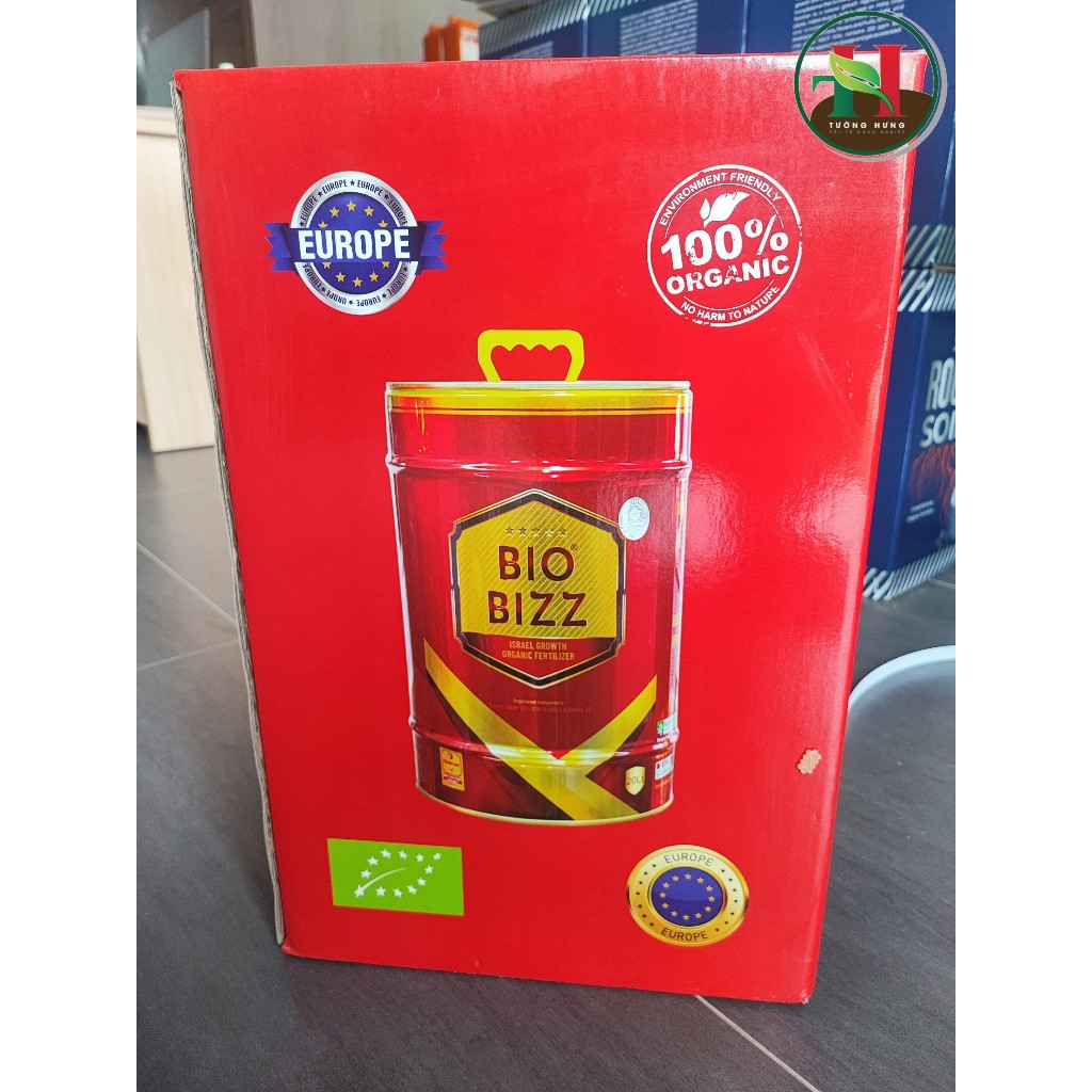 BIO BIZZ 20L - Nhập khẩu từ Thổ Nhĩ Kỳ - Phân bón hữu cơ sinh học, Siêu kích rễ, dưỡng rễ, Giải độc, Phục hồi cây