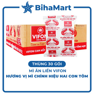 - VIFON - Mì Vifon chính hiệu hai con tôm, mì hai tôm Vifon, mì Vifon hai con tôm, mì 2 tôm Vifon 75g/gói