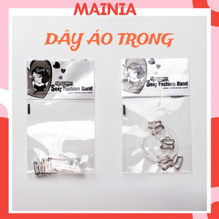 Dây Áo Ngực Trong Suốt Sợi Dẹp Sợi Bún Hàn Quốc Cao Cấp Mainia Shop