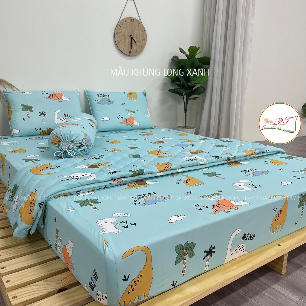 -Ga Chống Thấm PT Lụa Organic Siêu Mềm Mượt Mát Mịn Cho Em Bé