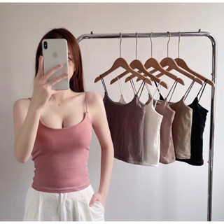 Áo Bra Nữ 2 Dây Mảnh Dáng Dài Có Đệm Ngực Hot Trend Mới 2328 LILIRIA