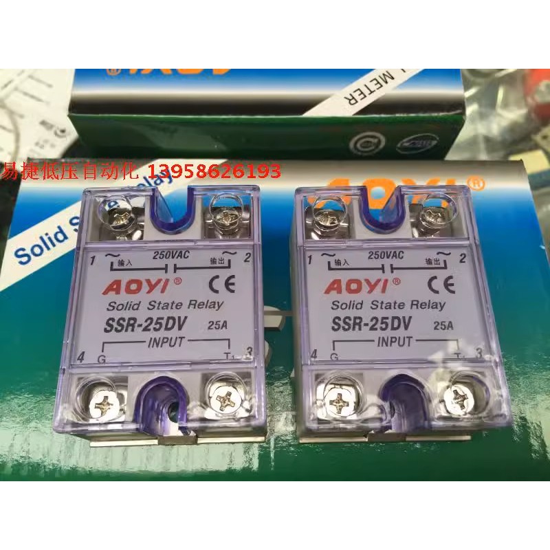 Rơ  le bán dẫn SSR-25DV, SSRR-40DV, SSR-90DV