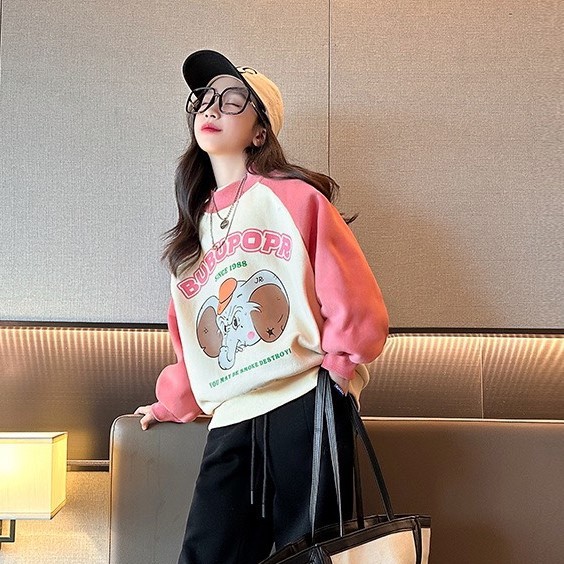 Đồ bộ mùa đông cho bé gái “MOCINO“ 14-45kg, quần áo dài tay bé gái 4-14 tuổi. Thiết kế xinh xắn, thoải mái. STG49