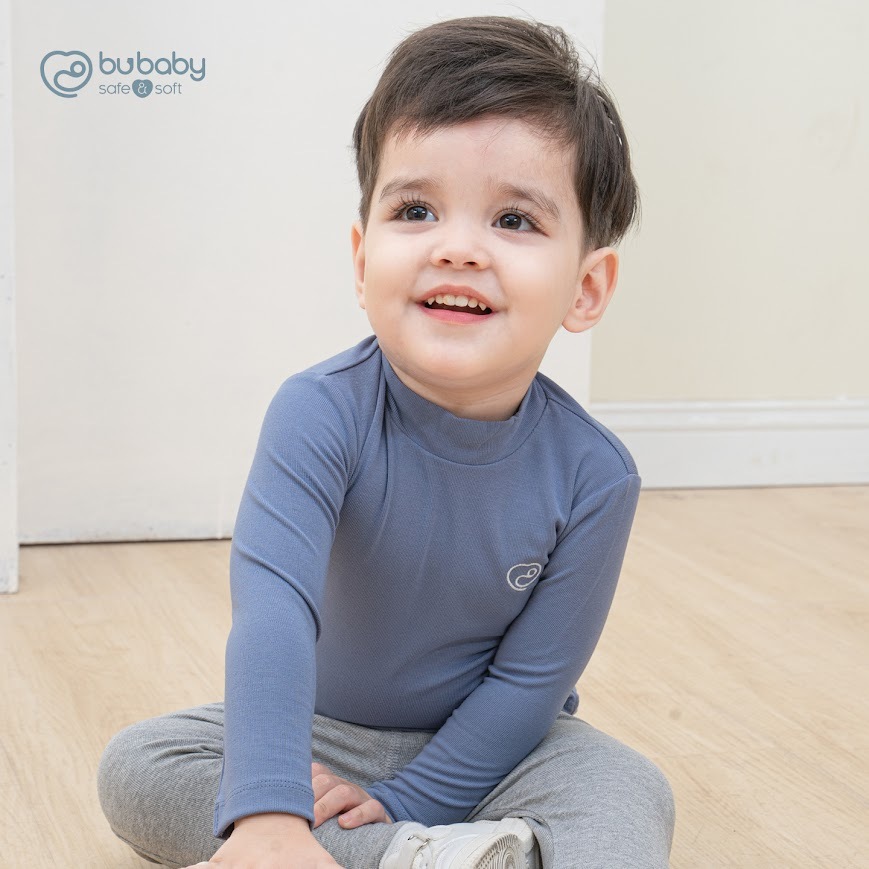 Áo giữ nhiệt dài tay cổ 3cm BU BABY Siro BSR310900