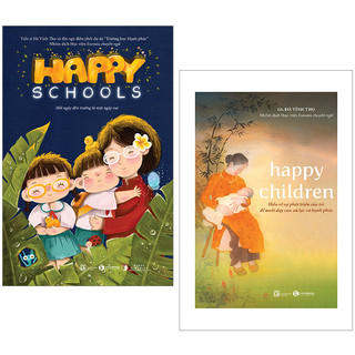 Sách - Combo 2 Cuốn: Happy Children Và Happy School