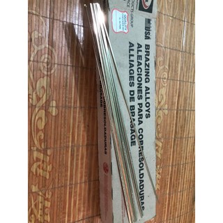 Combo 10 cây que bạc hàn ống đồng harris mỹ
