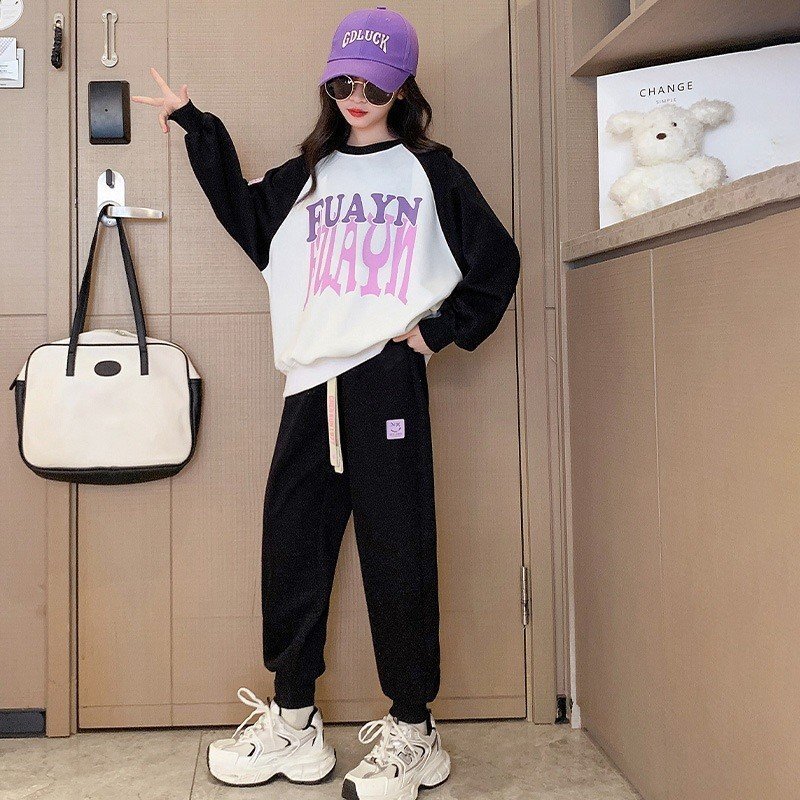 Đồ bộ mùa đông cho bé gái “MOCINO“ 14-45kg, quần áo dài tay bé gái 4-14 tuổi. Thiết kế xinh xắn, thoải mái. STG49