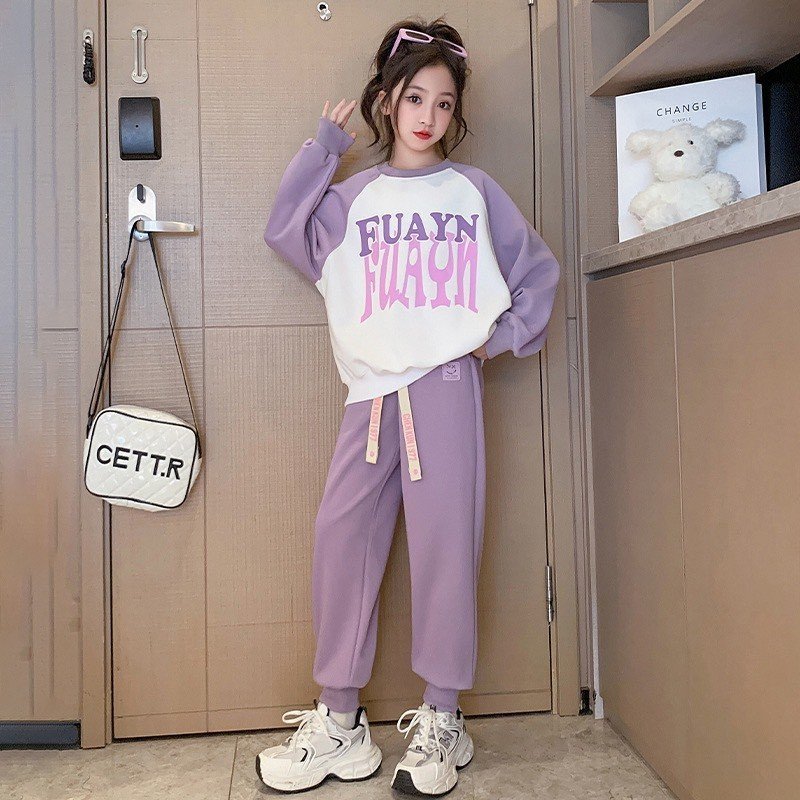 Đồ bộ mùa đông cho bé gái “MOCINO“ 14-45kg, quần áo dài tay bé gái 4-14 tuổi. Thiết kế xinh xắn, thoải mái. STG49