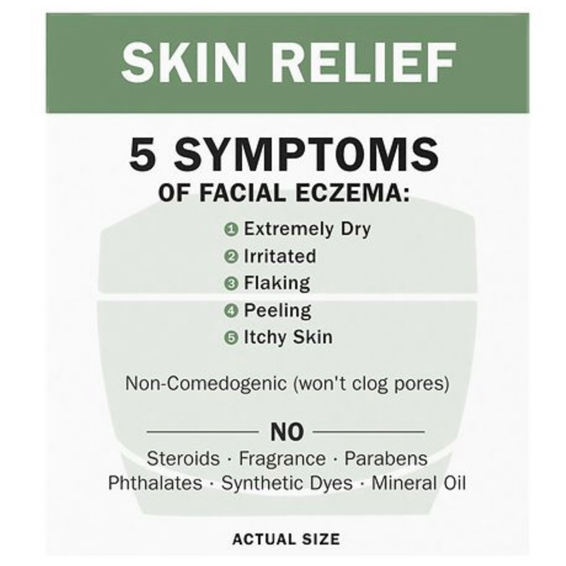 USA_Kem dưỡng ẩm da chàm nhạy cảm Olay Sensitive ECZEMA Therapy Skin Relief Cream 48g